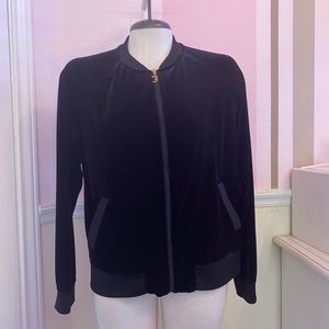 juicy couture black velour jacket